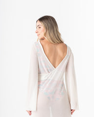 Salida de Baño Mujer blanca