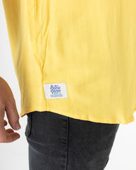 Taxi Driver Mandarin Collar Men's Shirt (Chalis)