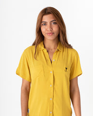 Mustard Women's Shirt (Chalis)