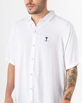 Camisa hombre Simple Beach blanca (Chalis)