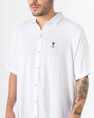 Camisa hombre Simple Beach blanca (Chalis)
