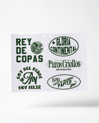 Pack stickers Atlético Nacional