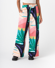 Isleña Pura multicolor women's pants (Nautical fabric)