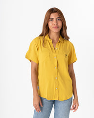 Mustard Women's Shirt (Chalis)