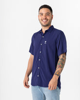 Camisa hombre Cielo Nocturno azul (Chalis)