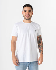 White Simple Beach Unisex T-shirt (Eco Fabric)