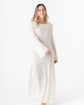 White Woman Bathroom Exit