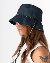 Blue Palmerita Unisex Bucket Hat (Double-sided)