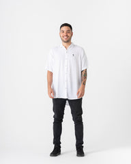 Camisa hombre Simple Beach blanca (Chalis)
