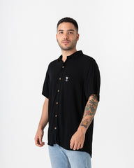 Camisa hombre Tony Montana negra (Chalis)