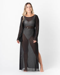 Salida de baño mujer negra