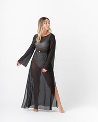 Salida de baño mujer negra