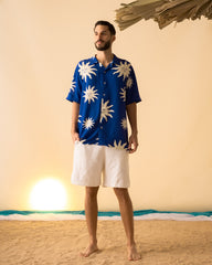 Camisa Masculina A Los Mares Los Pesares (Rayón)