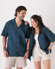 Camisa Masculina Básica Solsticio (Algodón 100%)