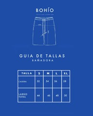 Bañadora Masculina Raíces (Tela Eco)