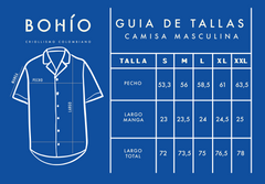 Camisa Masculina Las Fichas Pachas X Bohío 2 (Rayón)