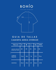 Camiseta Cruda Media Oversize Medellín Florece (270 grs)