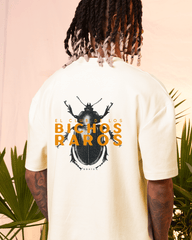 Camiseta Unisex Oversize Bichos Raros (Algodón 320 gr)