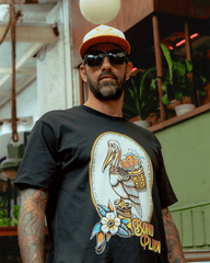 Pelicano Sailors X Bohio Oversize Unisex T-shirt (Cotton 270g)