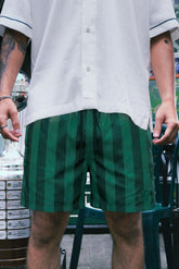 Bañadora Masculina Rayas Verdes Atlético Nacional X Bohio (Tela Eco)