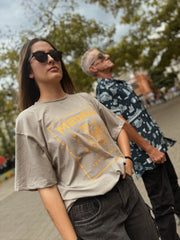 Camiseta Oversize unisex Medallo Playero (Algodón 230gr)