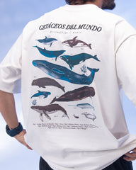 Camiseta Unisex Oversize Diving Life X Bohio Crudo (Algodón 320 Gr) 2025