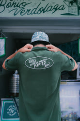 Camisa Unisex Esto Es, Verde Oscuro Atlético Nacional X Bohío (Rayón)