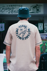 Camisa Unisex Mátame Verde, Caqui Atlético Nacional X Bohío (Rayón)