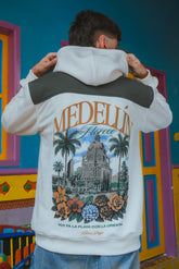 Hoodie Unisex MedellÍn Florece Verde (Algodón 100%)