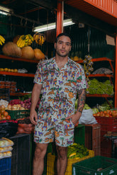 Camisa Hombre Joyas 2 Casa Del Ritmo (Rayón)