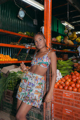 Top De Bikini Joyas 2 Casa Del Ritmo (Tela Eco)