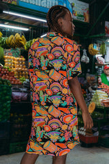 Camisón Mujer Talla Única Joyas 2 Frutica Del Caribe (Rayón)