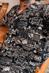 Men's Shirt Go Rigo Go! X Black Bohio (Chalis)