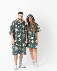 Diving Life X Bohío Microfiber Unisex Poncho (Eco Fabric)