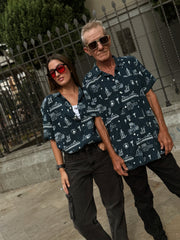 Camisa hombre Medallo Playero azul (Chalis)