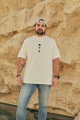 Camiseta Media Oversize Gente Del Tropico Crudo (250 grs)