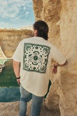 Camiseta Media Oversize Gente Del Tropico Crudo (250 grs)