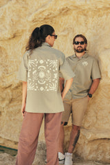 Camisa Hombre Gente Del Trópico Verde Claro (Algodón 100%)