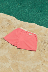 Pantaloneta De Baño Masculina Unicolor Salmón (Poliester)
