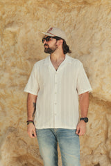 Camisa Masculina Básica Relajo (Algodón 100%)