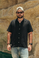 Camisa Masculina Básica Elegancia Tropical (Algodón 100%)