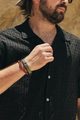 Camisa Masculina Básica Elegancia Tropical (Algodón 100%)