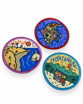 Pack of Colombia patches X3