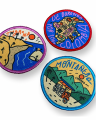 Pack parches Colombia X3