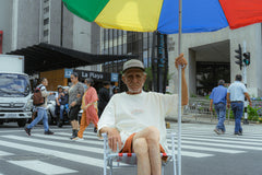 Camiseta Cruda Media Oversize Medellín Florece (270 grs)