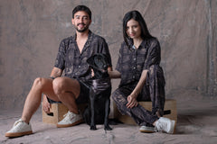 Pantalón Mujer Perritos Y Gaticos - Dunan X Bohío - (rayón)