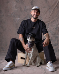 Pañoleta Mascota Raza Grande Dunan X Bohio (Tela Eco)