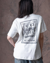 Camiseta Unisex Oversize Marfil Dunan X Bohío (Algodón 320)