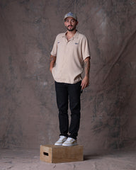 Camisa Unisex Dunan X Bohío Caqui (Rayón)