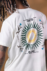 Camiseta Unisex Media Oversize Raíces Ancestrales Marfil (Algodón 270 Gr)